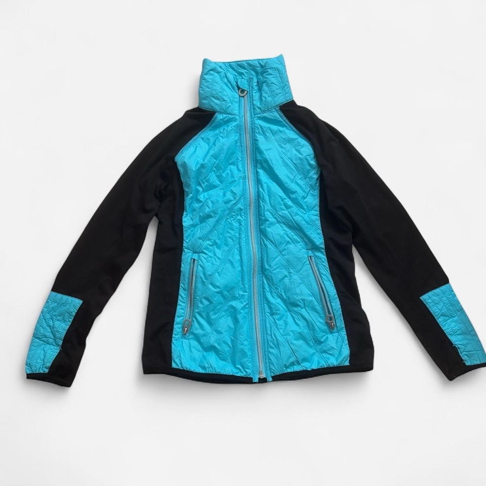 Calvin Klein Performance Jacket Blue and Black Zip-Up